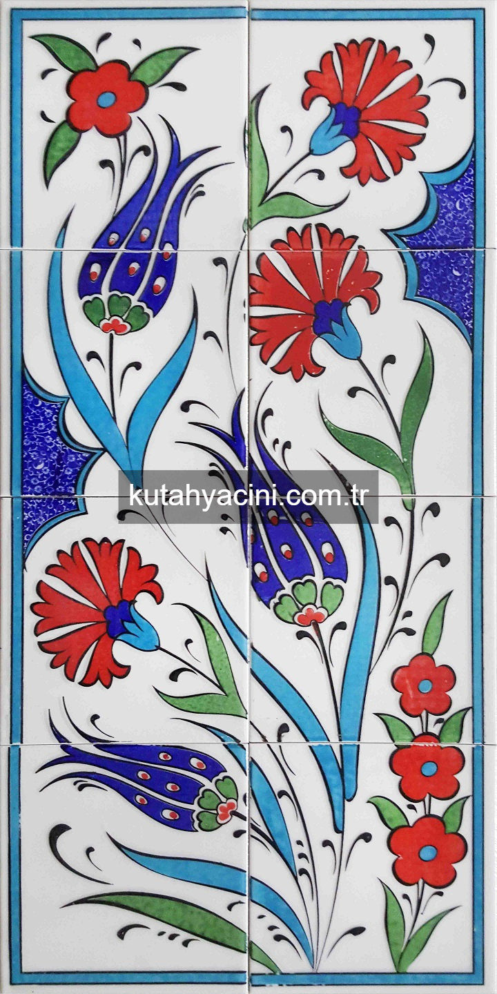 Çini Panolar 40x80-4
